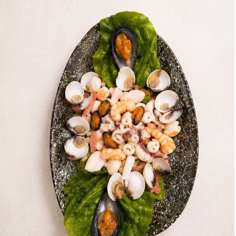 Antipasto frisch angerichtet