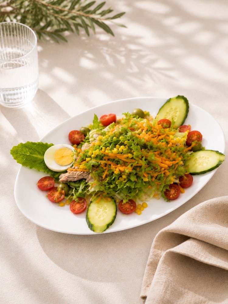Frischer Insalata-Teller